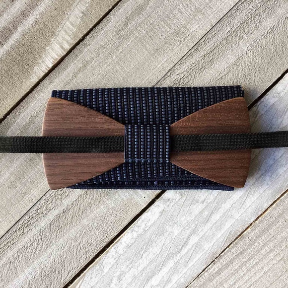 Men’s Wooden Bow Tie - Picture 8 of 8